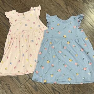 H&M toddler floral dress bundle. adorable ruffle sleeves!